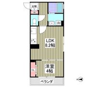 La bleuetの間取り画像