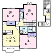 フォルナーチェBの間取り画像