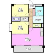 レージュ原の間取り画像