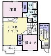 クレストール21の間取り画像