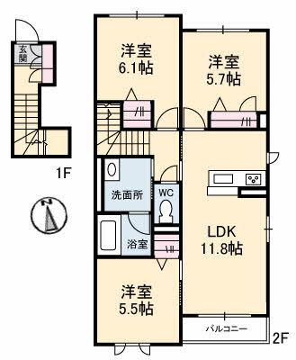 間取図
