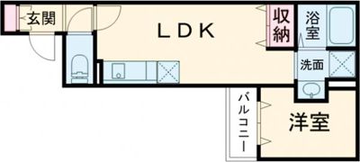 ALMO姫路駅前の間取り画像