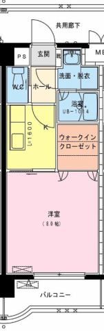 ユーミー大橋の間取り画像