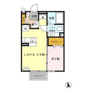 ルリエールの間取り画像