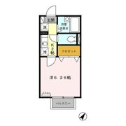 メゾンベールの間取り画像