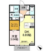 コンフォートプレイスの間取り画像