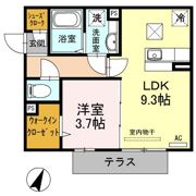 ラ・メージュ倉敷の間取り画像