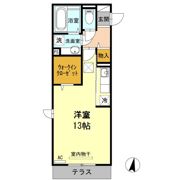 スペリオーレ・D307熊本駅の間取り画像