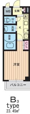 GATO D．M北山の間取り画像