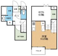 グランツ壺川の間取り画像