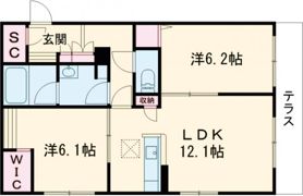 ShaMaison LEA LEA OHANA Bの間取り画像