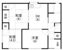 楊子町貸家 Cの間取り画像