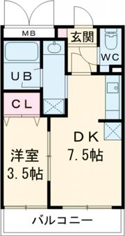 フロレスタの間取り画像