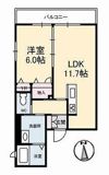 ベレオ西川の間取り画像