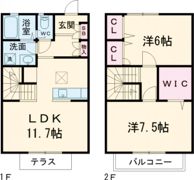 フォレストメゾン法隆寺南の間取り画像
