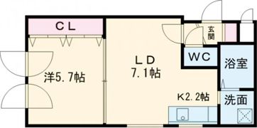 エテルノ白石の間取り画像