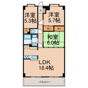 サニーウェル仲村の間取り画像