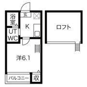 コンフォート生駒の間取り画像