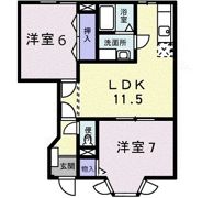 コートドールAの間取り画像