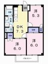ヴィラBの間取り画像