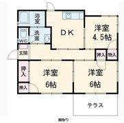 大原一区一戸建3号棟の間取り画像