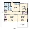 大原一区一戸建3号棟の間取り画像