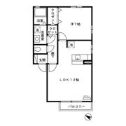 ミルキーウェイ Aの間取り画像