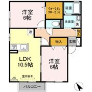 セジュールFK D・Eの間取り画像
