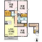 エタニティ Ⅰ・Ⅱ・Ⅲ・Ⅳの間取り画像