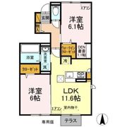 エタニティ Ⅰ・Ⅱ・Ⅲ・Ⅳの間取り画像