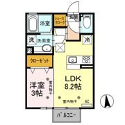 クレアーレの間取り画像