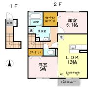 メゾン プレーヌの間取り画像