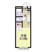 エステートピアナカタB棟の間取り画像