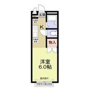 エステートピアナカタC棟の間取り画像