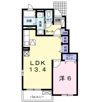 ガーデンプレイス木下の間取り画像