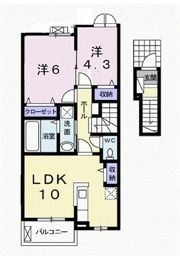 シャルム・ローゼの間取り画像