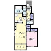 ベル リュミエールの間取り画像