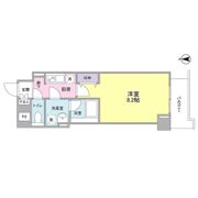 ルミエール門前仲町の間取り画像