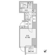 リヴシティ赤坂の間取り画像