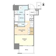 ORME COURT NIPPORI EASTの間取り画像