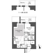 Belle Vue 千代田飯田橋の間取り画像