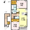銀河タウン Bの間取り画像