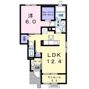 フォレスタ・Aの間取り画像