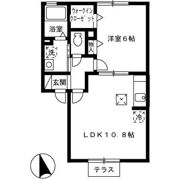 ジュネス Ⅰの間取り画像