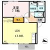 ヴィラ沼山津の間取り画像