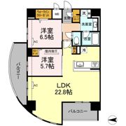 D’プレイス 九品寺の間取り画像