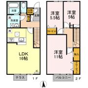Ariettaの間取り画像