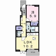 花のワルツ嵯峨の間取り画像
