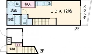 クレル瀬戸 N棟の間取り画像