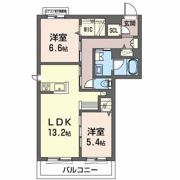 オカバ姫路網干シャーメゾンの間取り画像